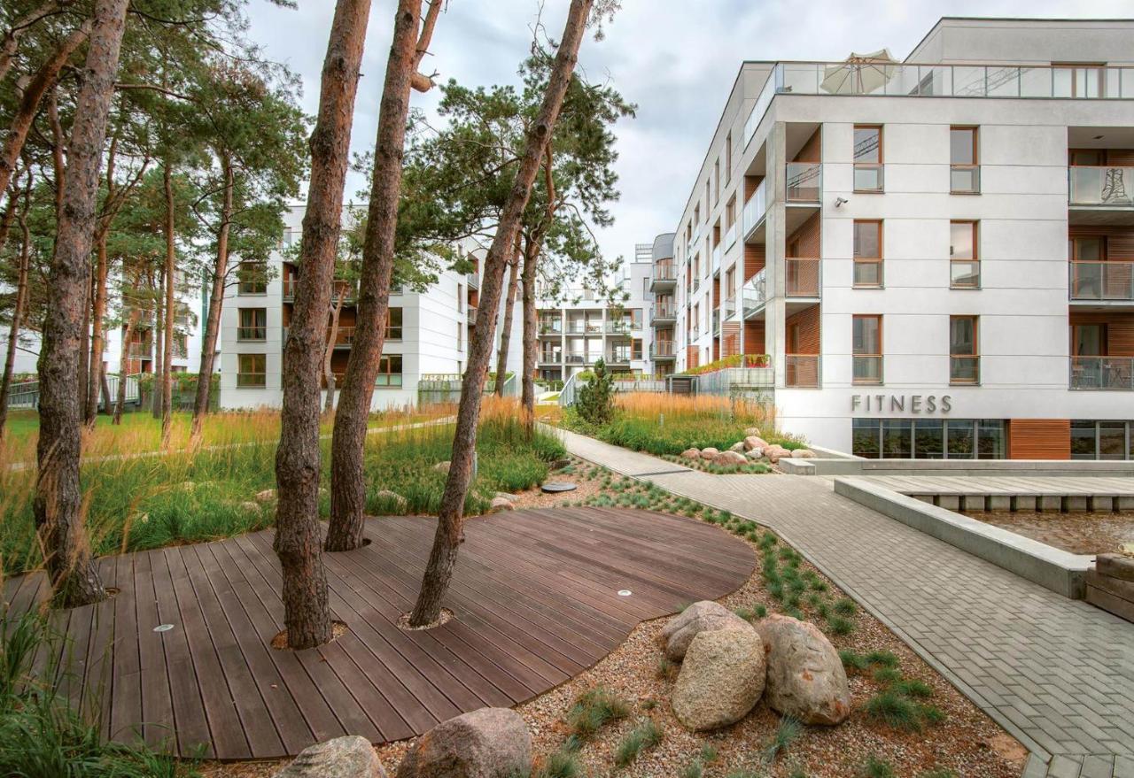 Nadmorski Dwor Modern Daire Gdansk Dış mekan fotoğraf